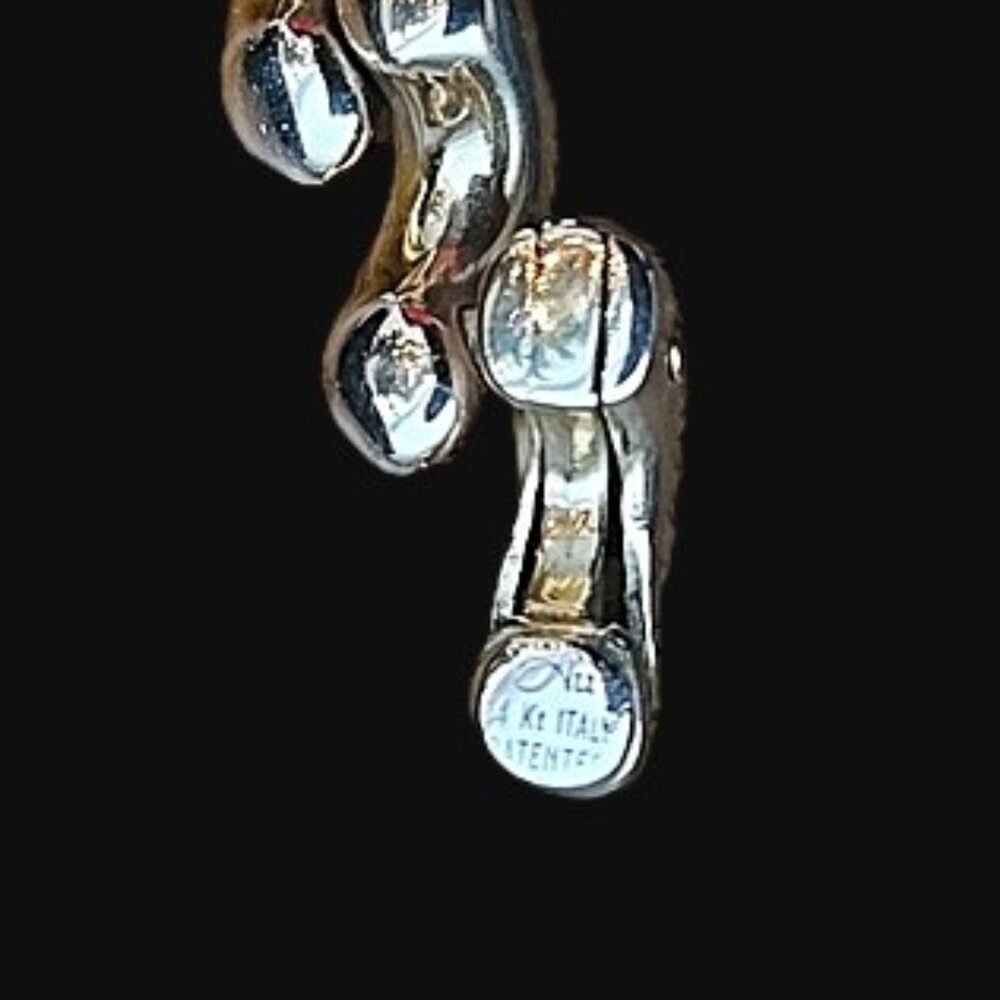 RARE VINTAGE HIDDEN CLASP 14K YELLOW GOLD SAN MARCO BRACELET ITALY - Picture 10 of 13